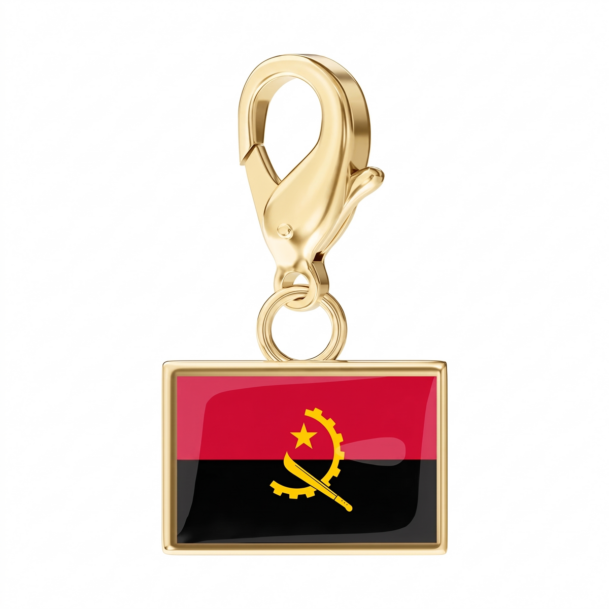 EveryPlace - 18K Gold Plated Flag Charms