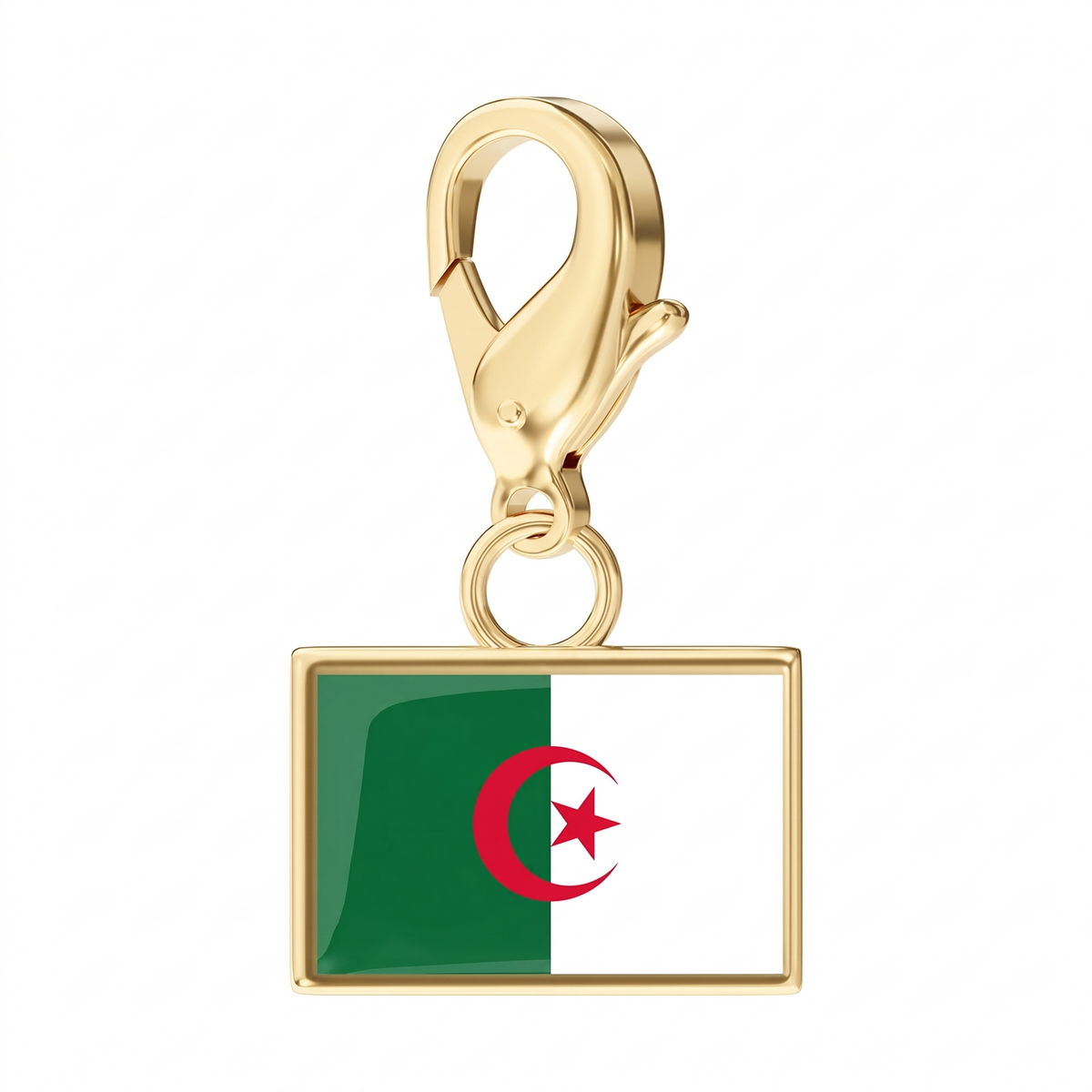 EveryPlace - 18K Gold Plated Flag Charms