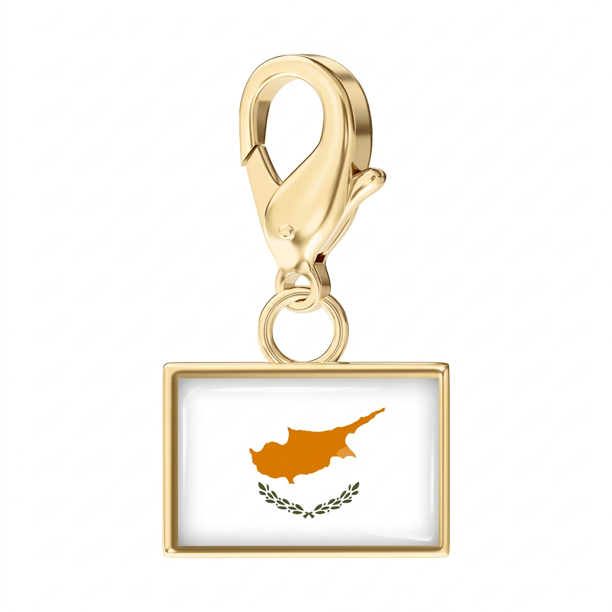 EveryPlace - 18K Gold Plated Flag Charms