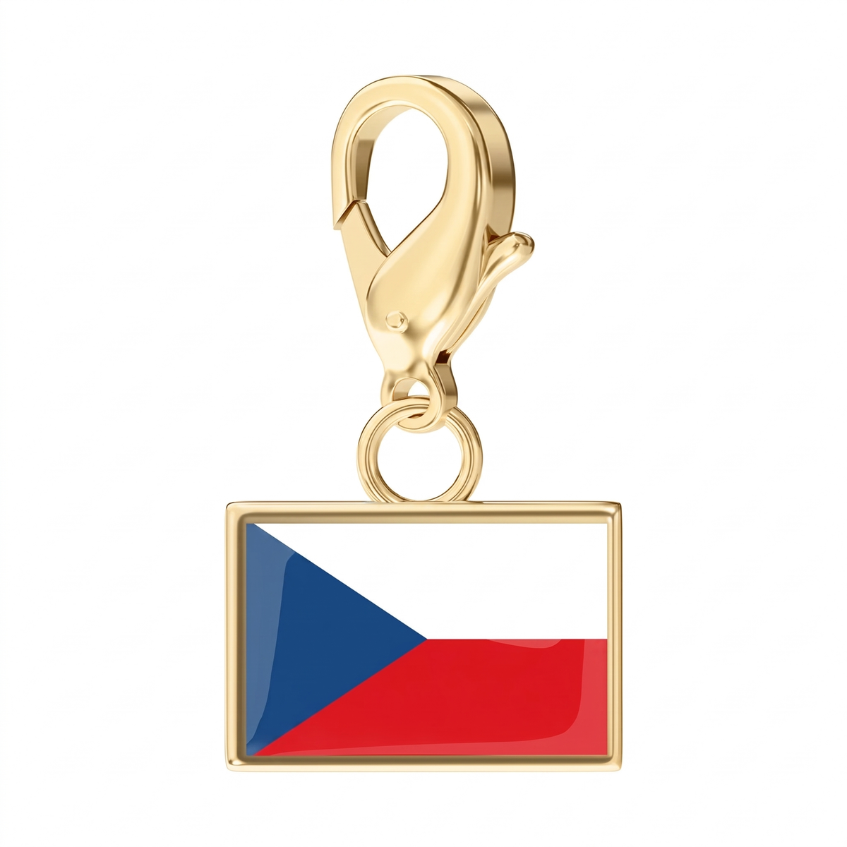EveryPlace - 18K Gold Plated Flag Charms