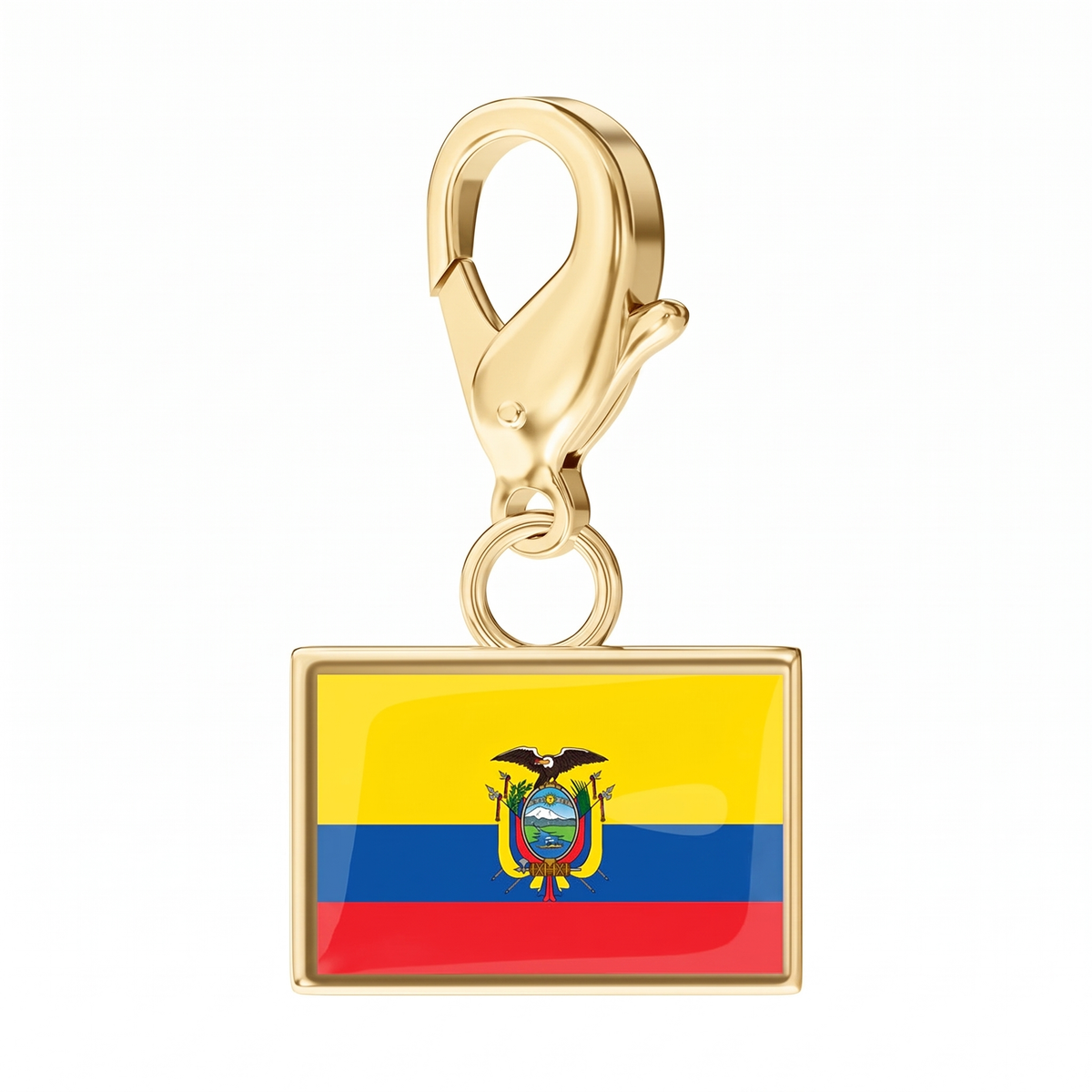 EveryPlace - 18K Gold Plated Flag Charms