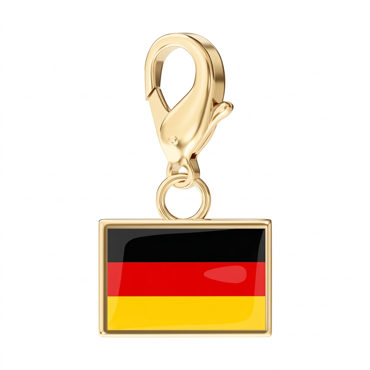 EveryPlace - 18K Gold Plated Flag Charms