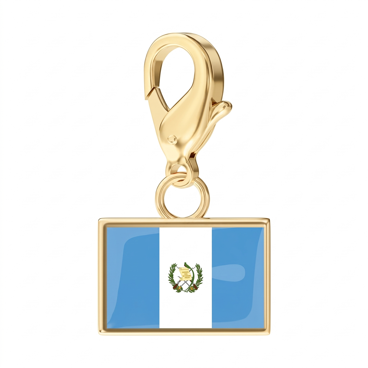 EveryPlace - 18K Gold Plated Flag Charms