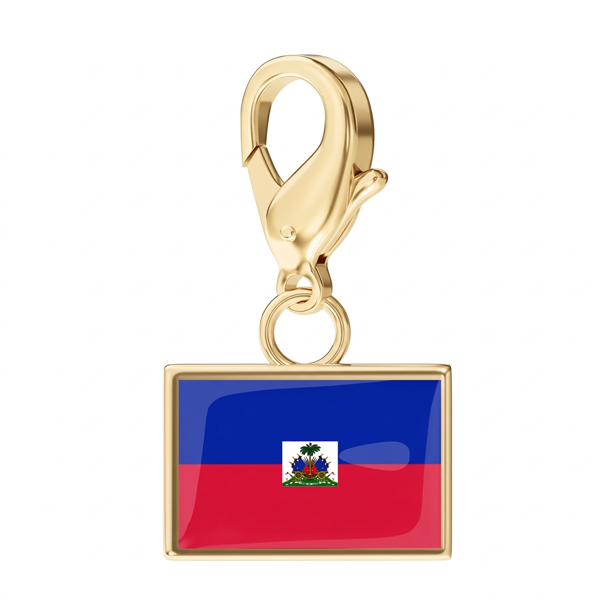 EveryPlace - 18K Gold Plated Flag Charms