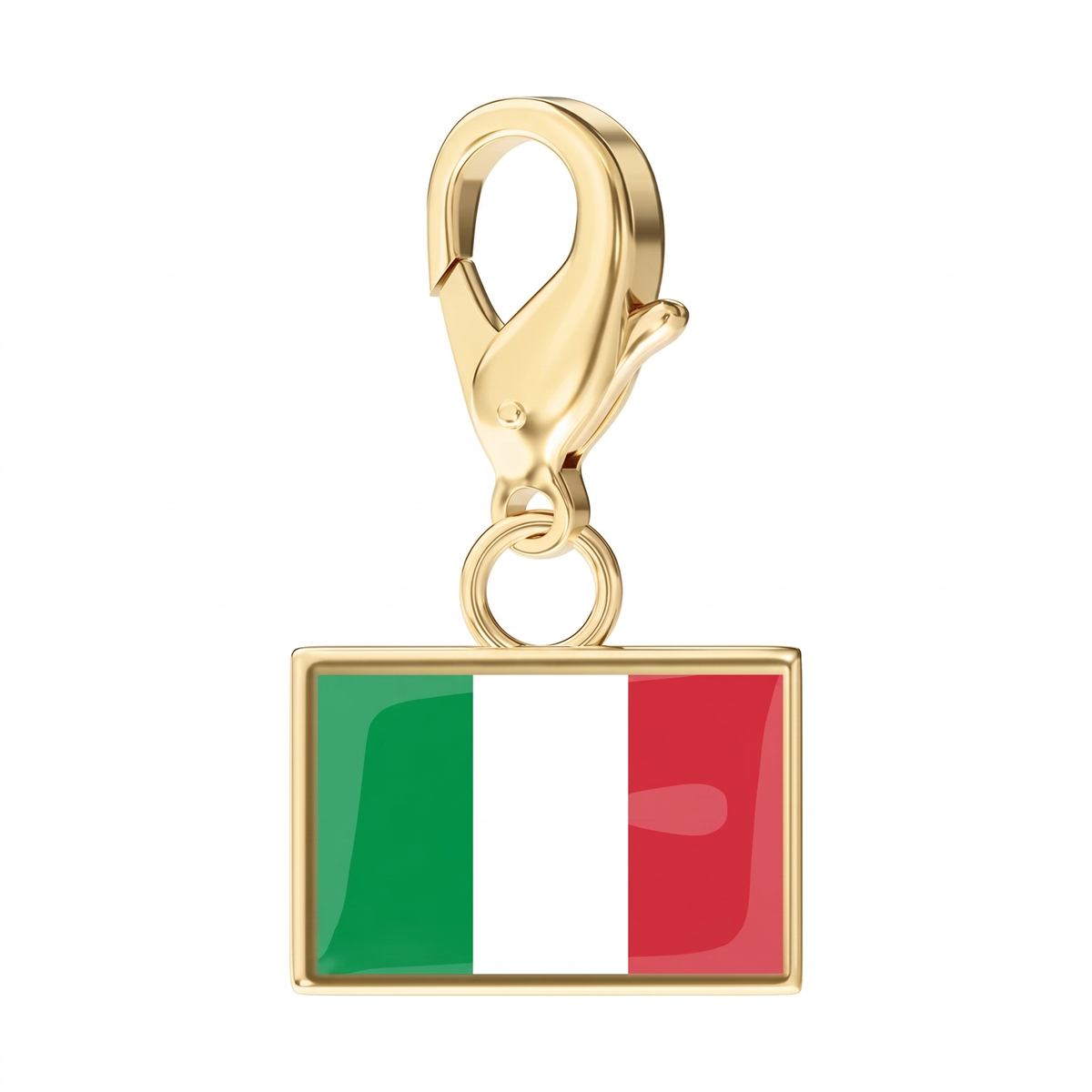 EveryPlace - 18K Gold Plated Flag Charms