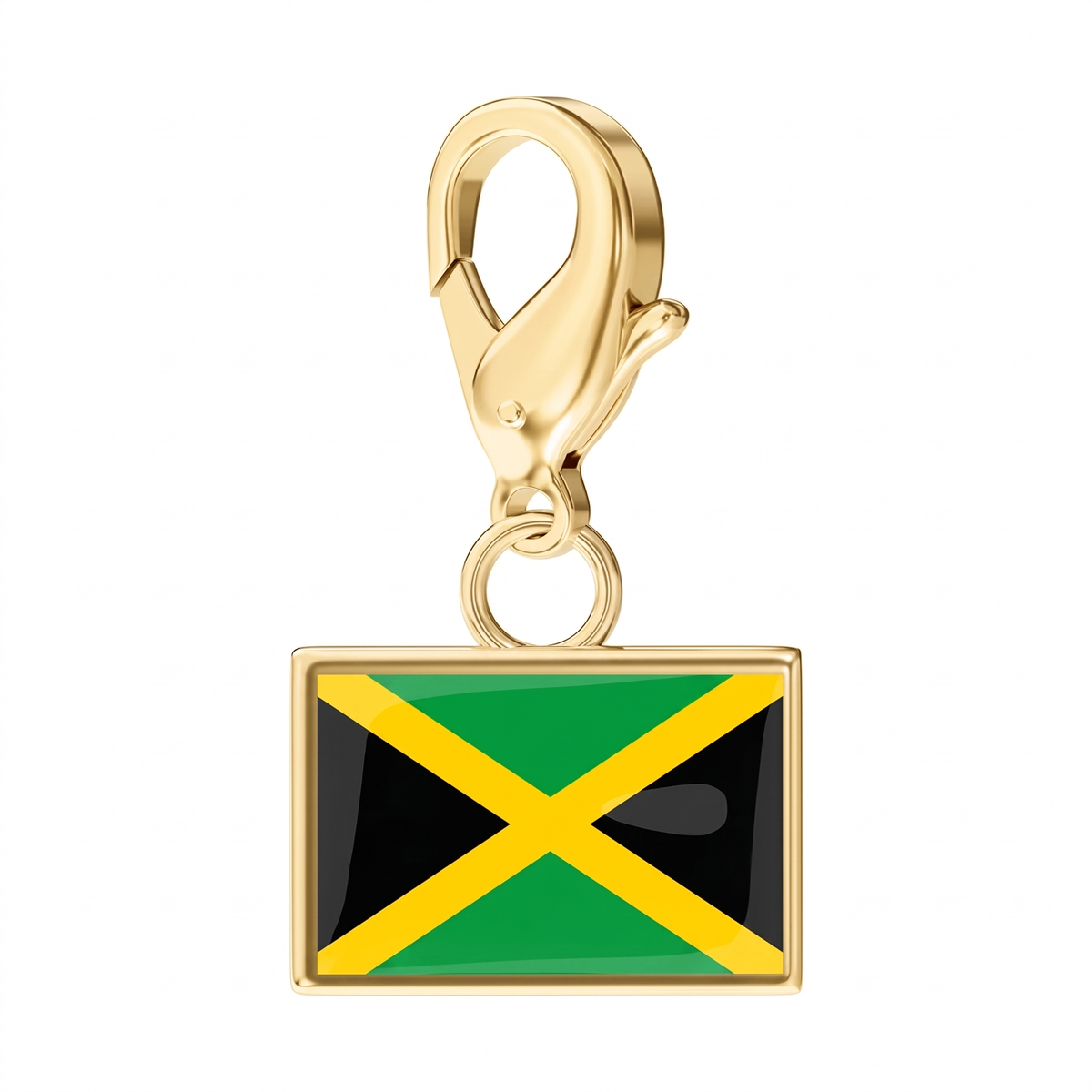 EveryPlace - 18K Gold Plated Flag Charms