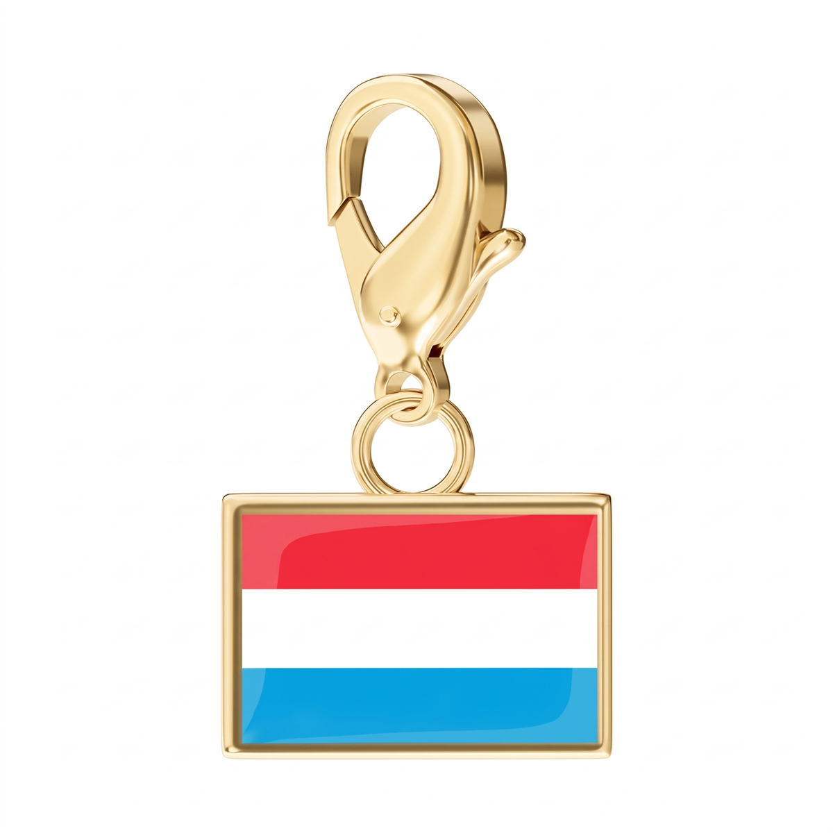 EveryPlace - 18K Gold Plated Flag Charms