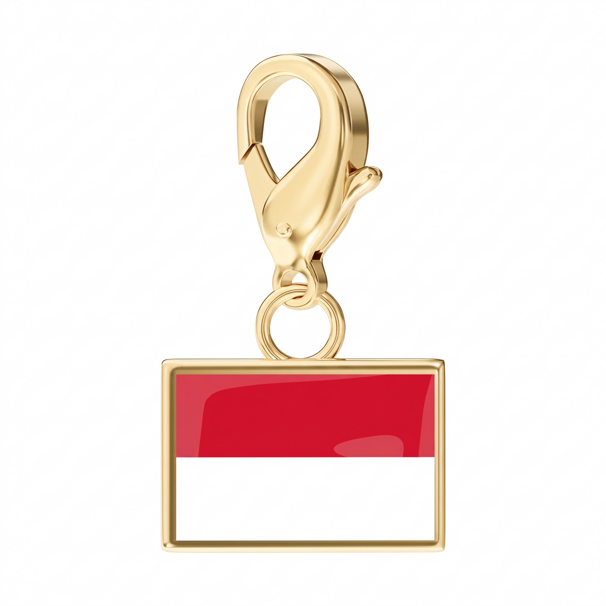 EveryPlace - 18K Gold Plated Flag Charms