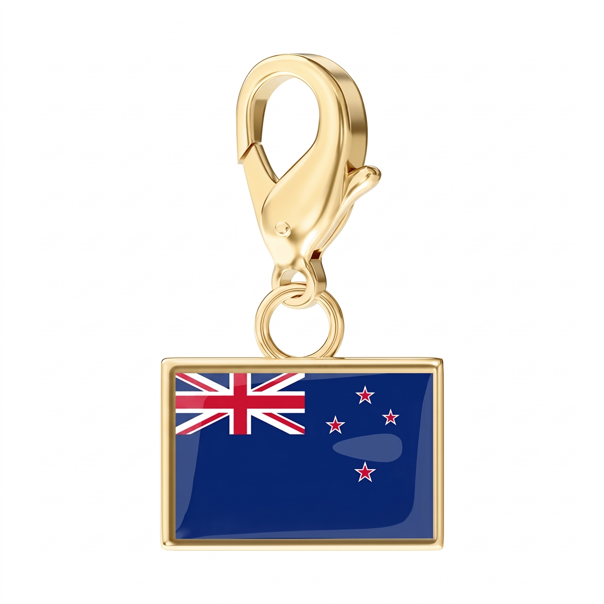 EveryPlace - 18K Gold Plated Flag Charms