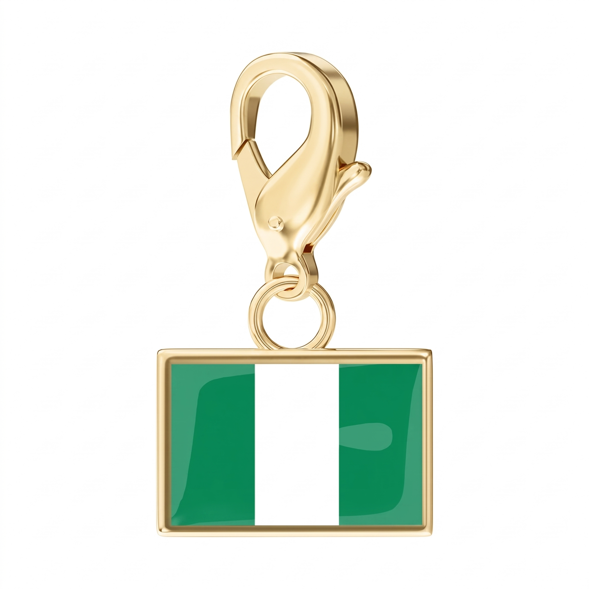 EveryPlace - 18K Gold Plated Flag Charms