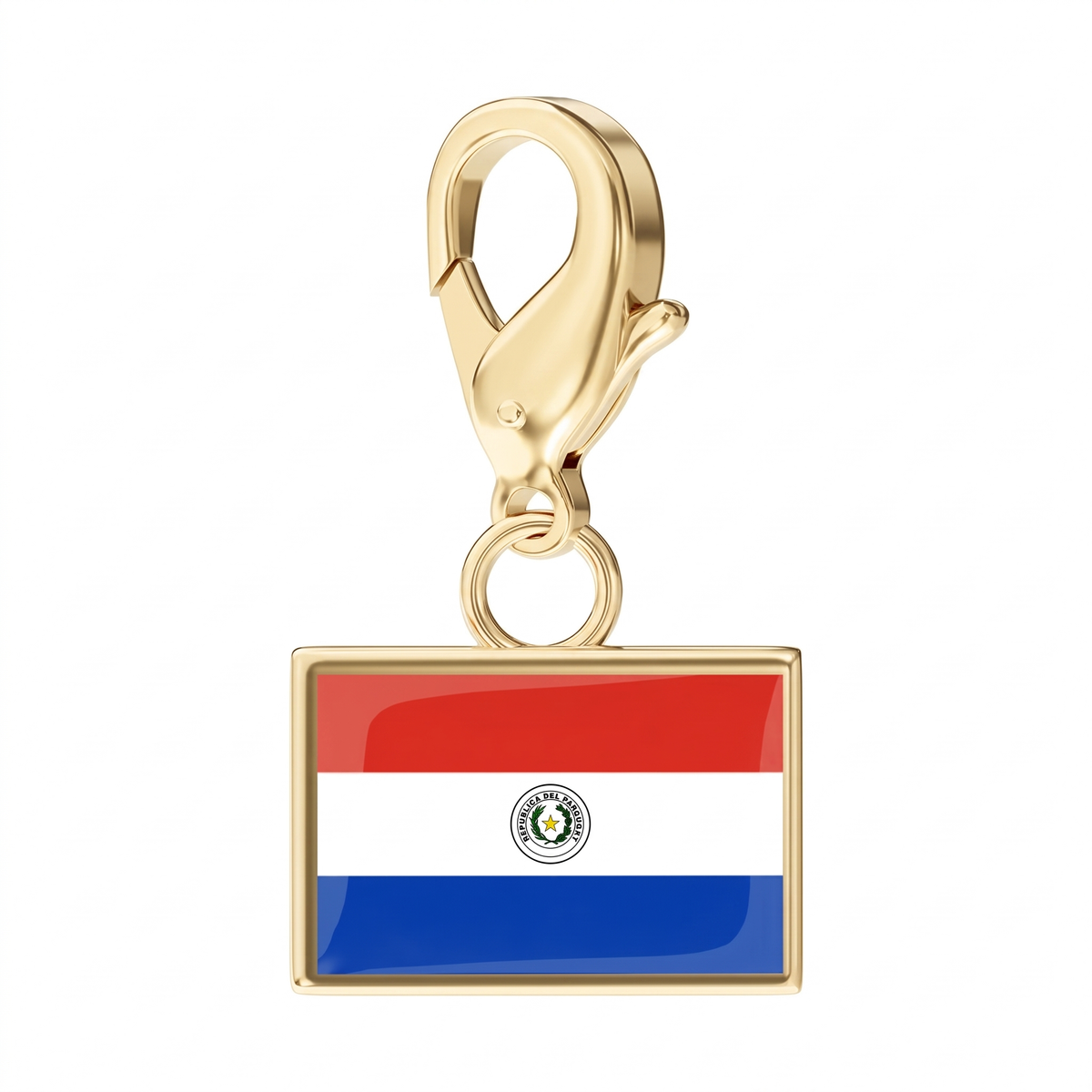 EveryPlace - 18K Gold Plated Flag Charms