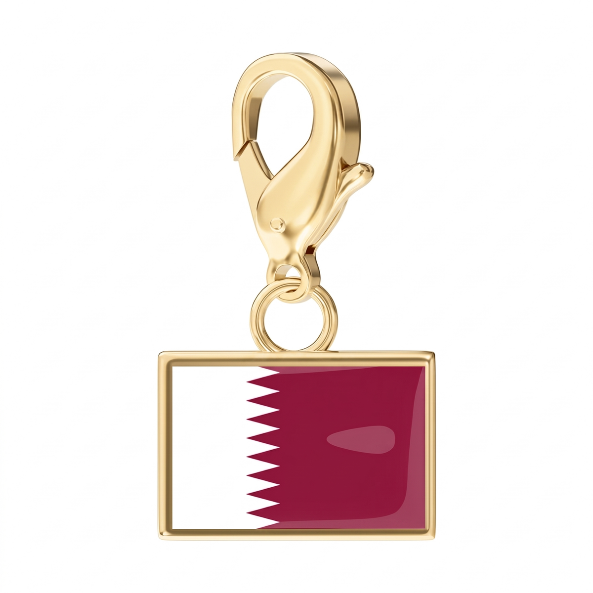 EveryPlace - 18K Gold Plated Flag Charms