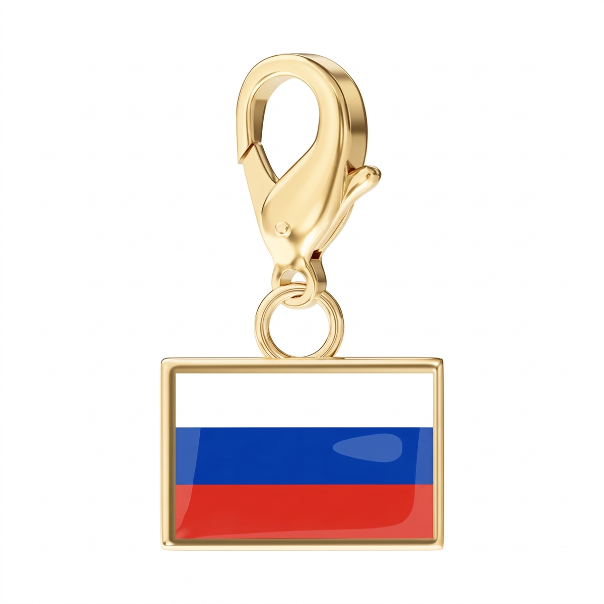 EveryPlace - 18K Gold Plated Flag Charms