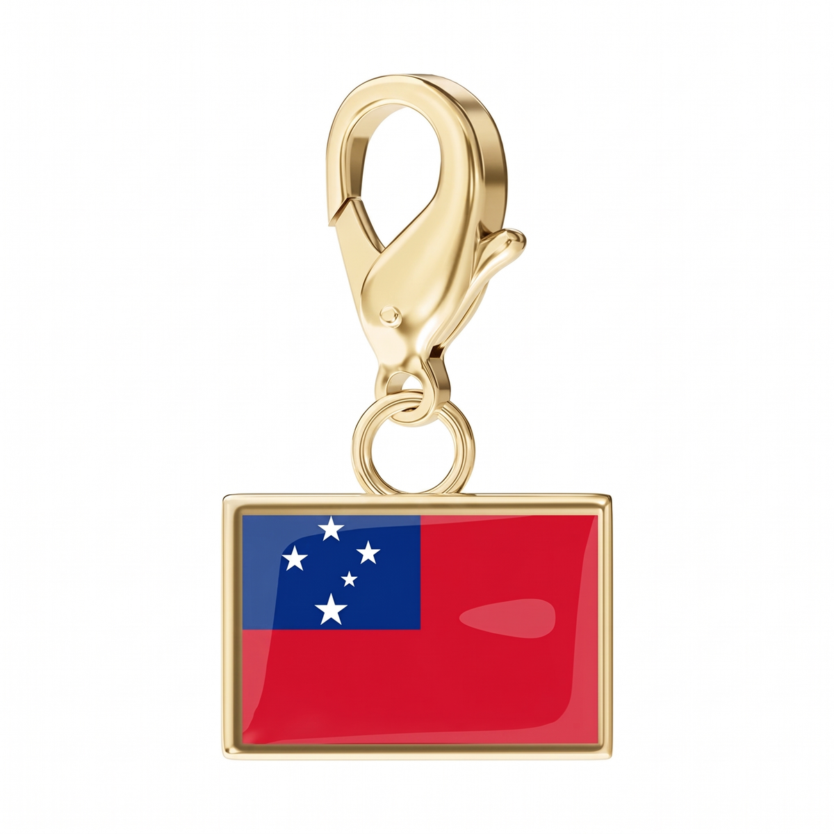 EveryPlace - 18K Gold Plated Flag Charms