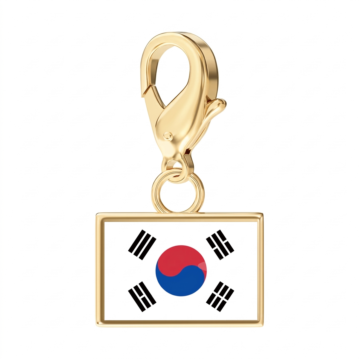 EveryPlace - 18K Gold Plated Flag Charms
