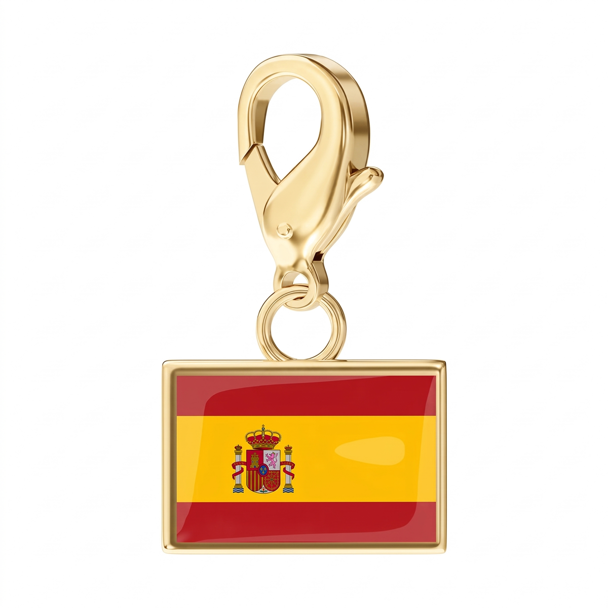 EveryPlace - 18K Gold Plated Flag Charms