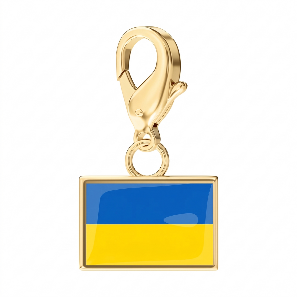 EveryPlace - 18K Gold Plated Flag Charms