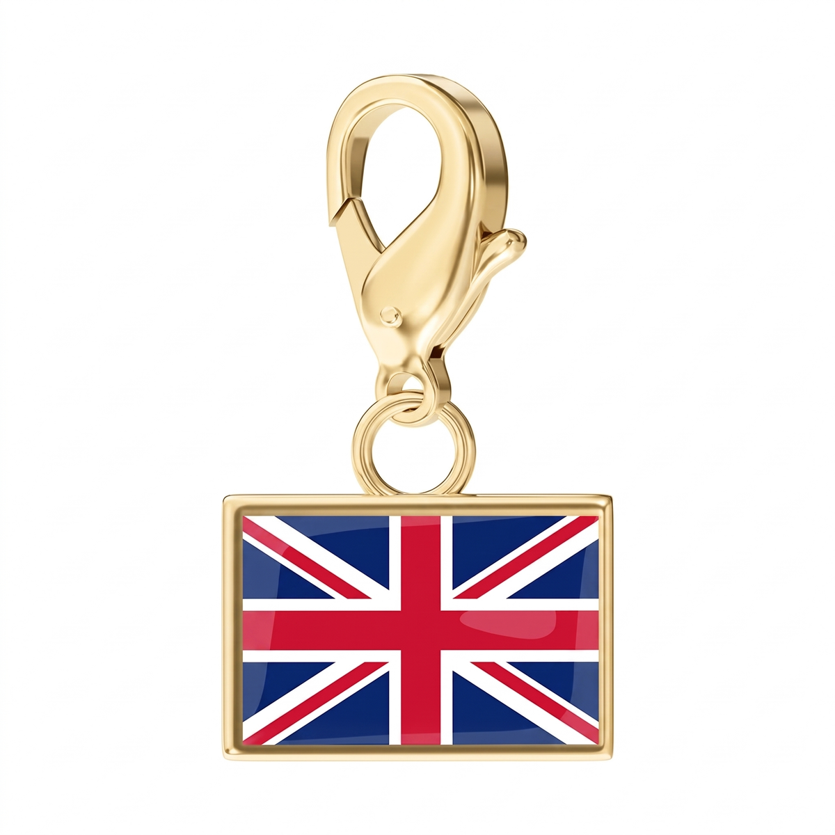 EveryPlace - 18K Gold Plated Flag Charms