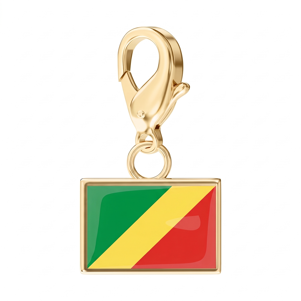 EveryPlace - 18K Gold Plated Flag Charms