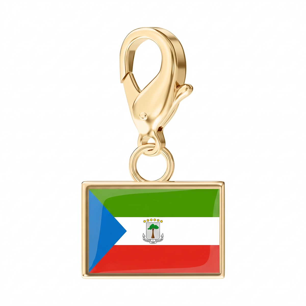 EveryPlace - 18K Gold Plated Flag Charms