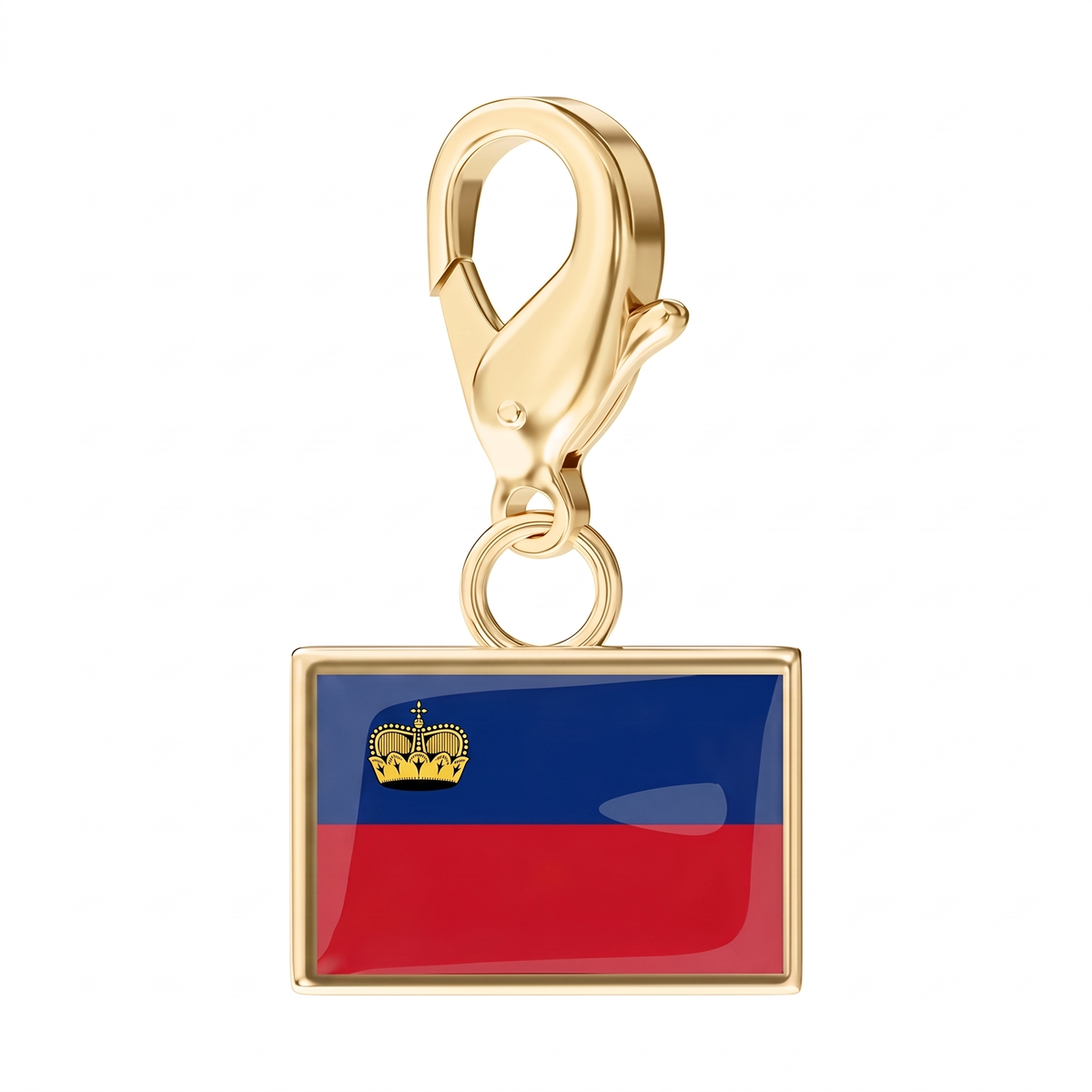EveryPlace - 18K Gold Plated Flag Charms