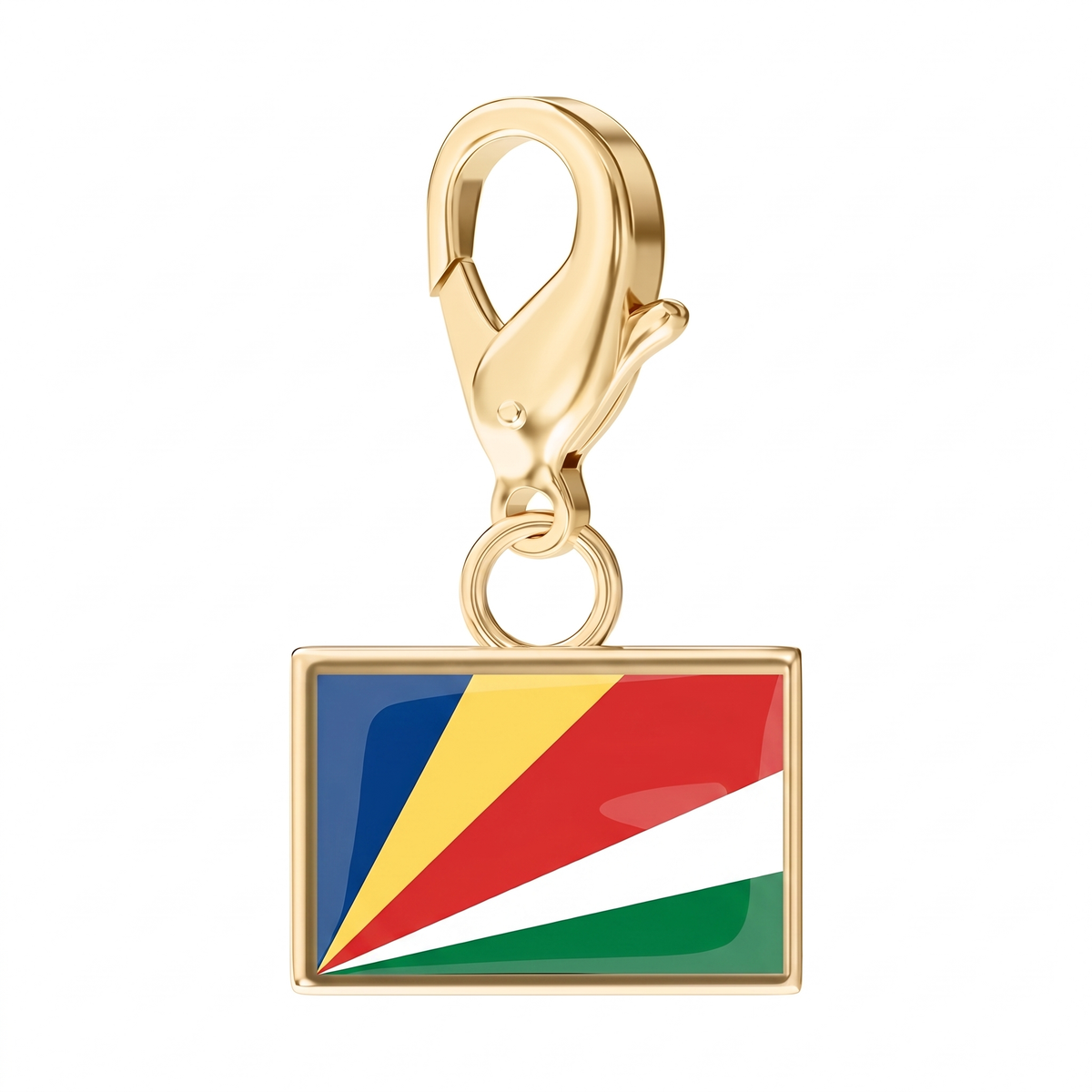 EveryPlace - 18K Gold Plated Flag Charms