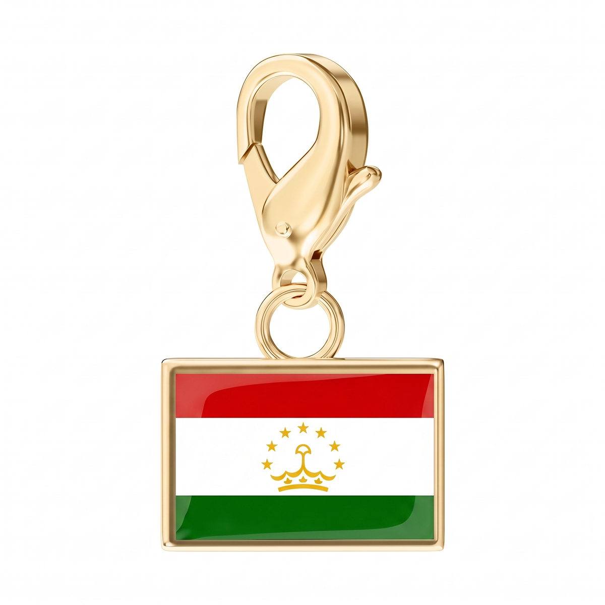 EveryPlace - 18K Gold Plated Flag Charms
