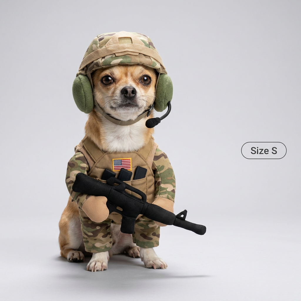 BarkOps™ - Military Dog Outfit
