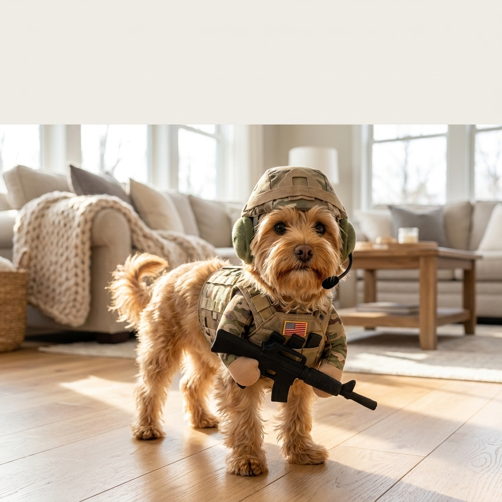BarkOps™ - Military Dog Outfit