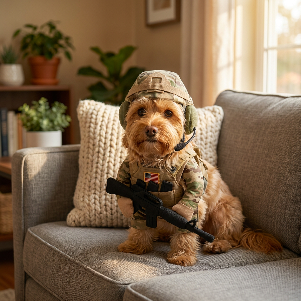BarkOps™ - Military Dog Outfit