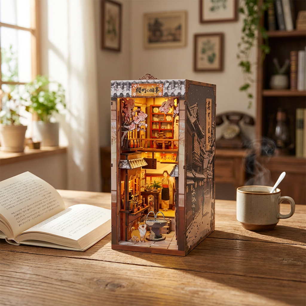 NookCraft™ - Japenese Style Book Nook Kit