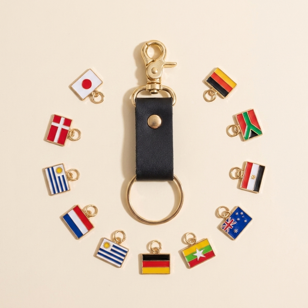 EveryPlace™ - Bucketlist Keychain Charm