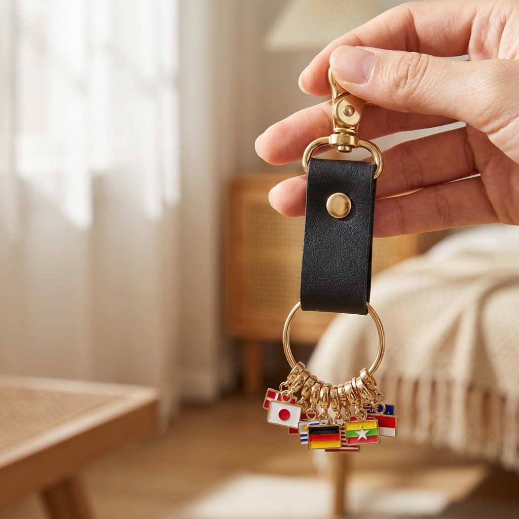 EveryPlace™ - Bucketlist Keychain Charm