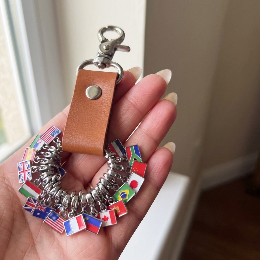 EveryPlace™ - Bucketlist Keychain Charm