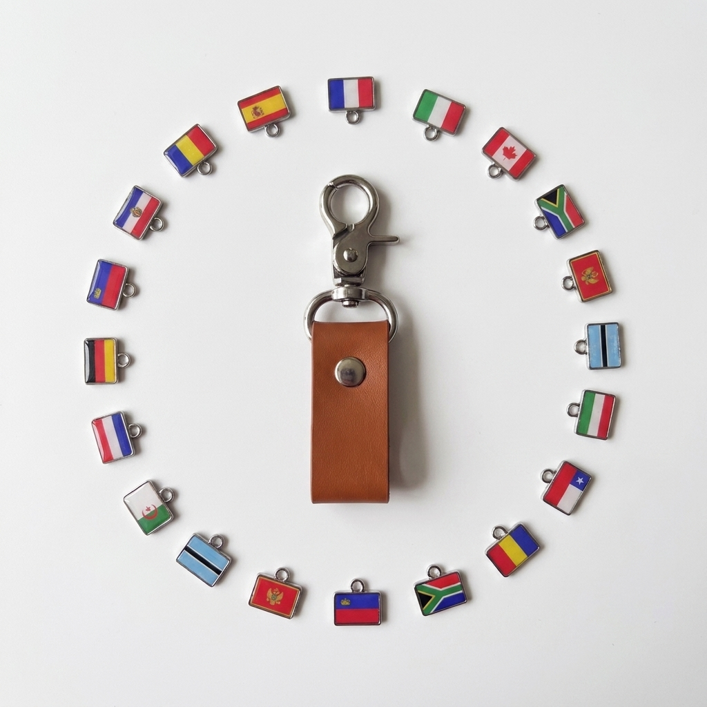 EveryPlace™ - Bucketlist Keychain Charm