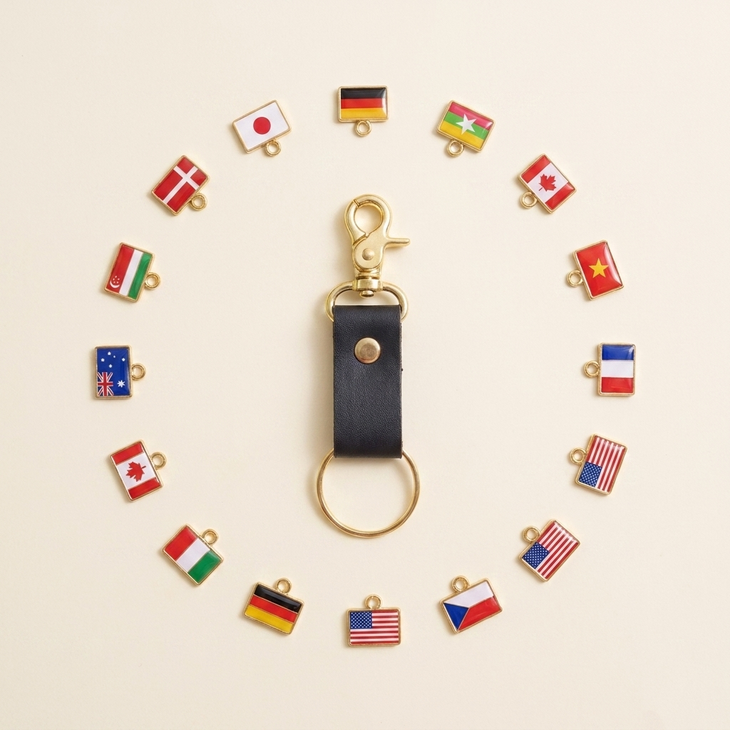 EveryPlace™ - Bucketlist Keychain Charm
