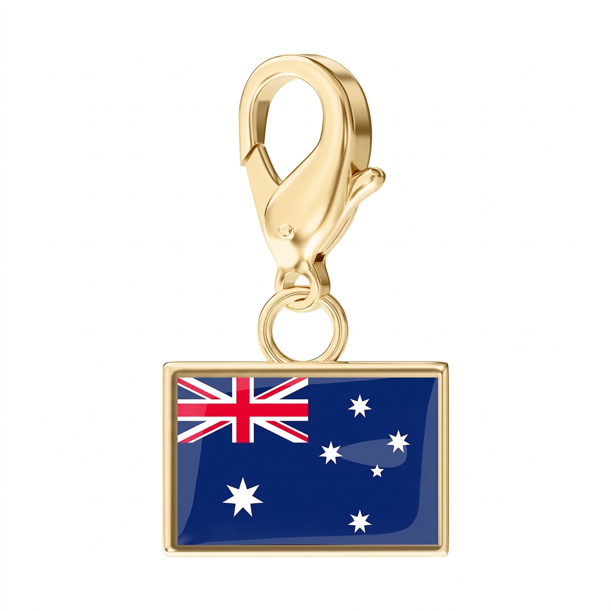 EveryPlace - 18K Gold Plated Flag Charms