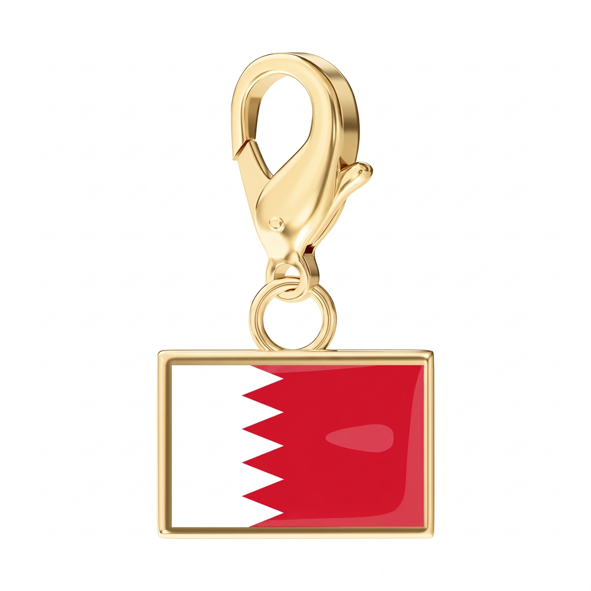 EveryPlace - 18K Gold Plated Flag Charms