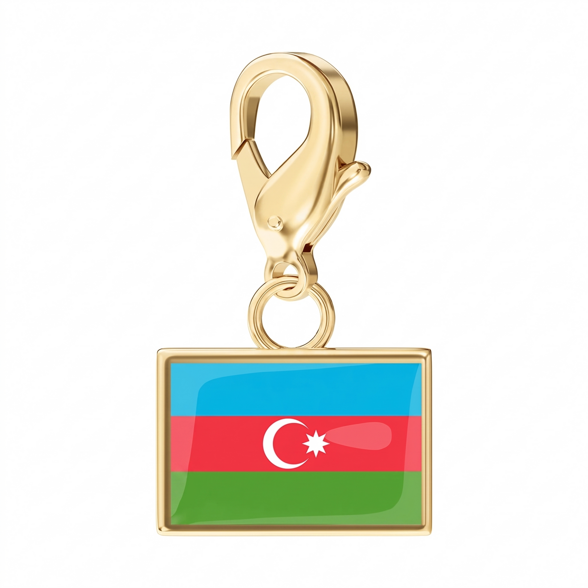 EveryPlace - 18K Gold Plated Flag Charms