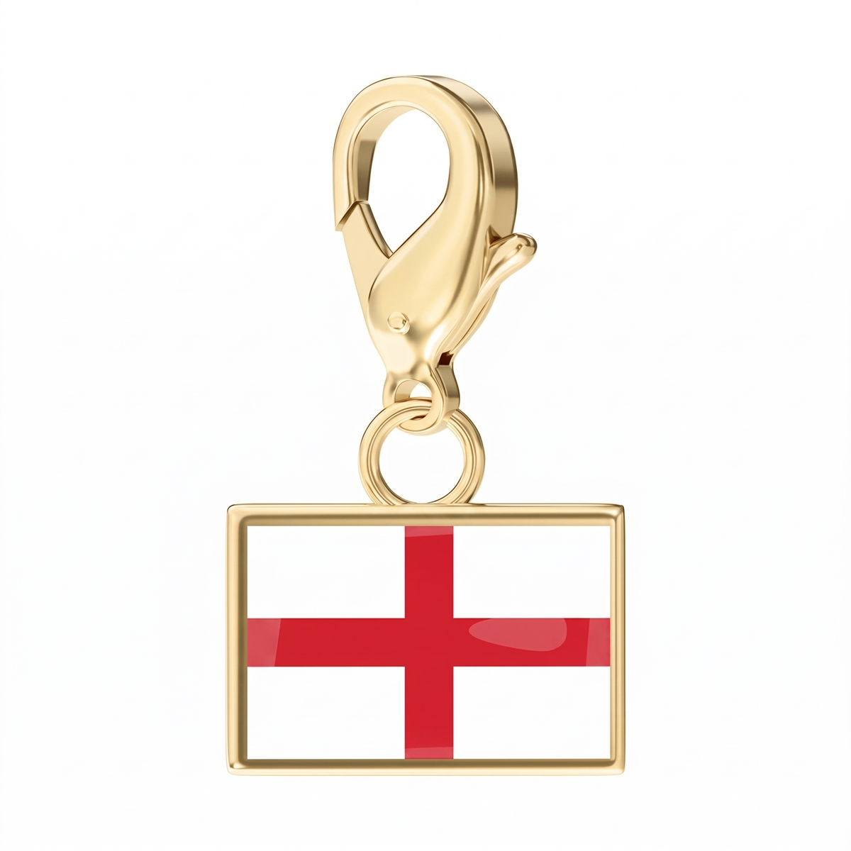 EveryPlace - 18K Gold Plated Flag Charms