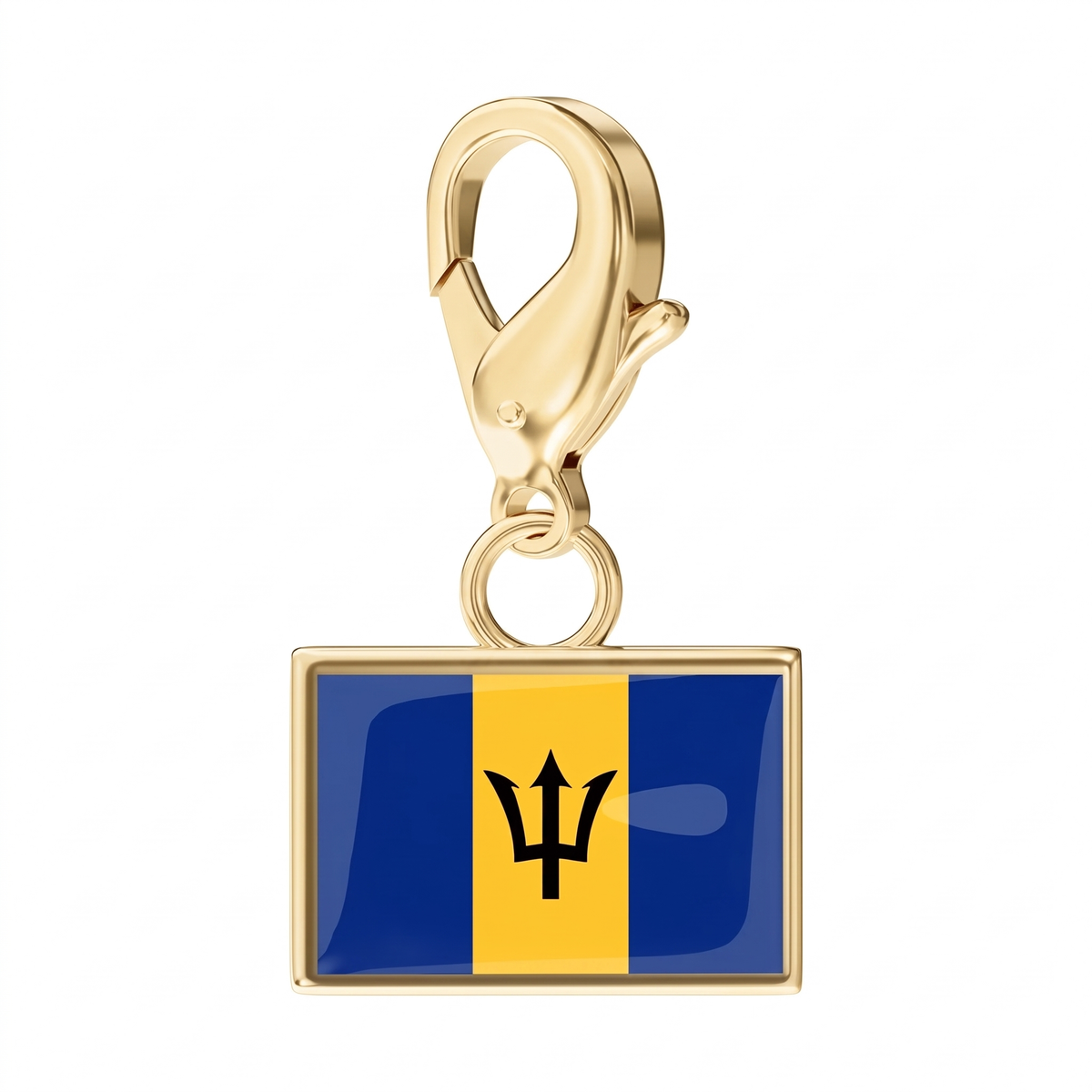 EveryPlace - 18K Gold Plated Flag Charms