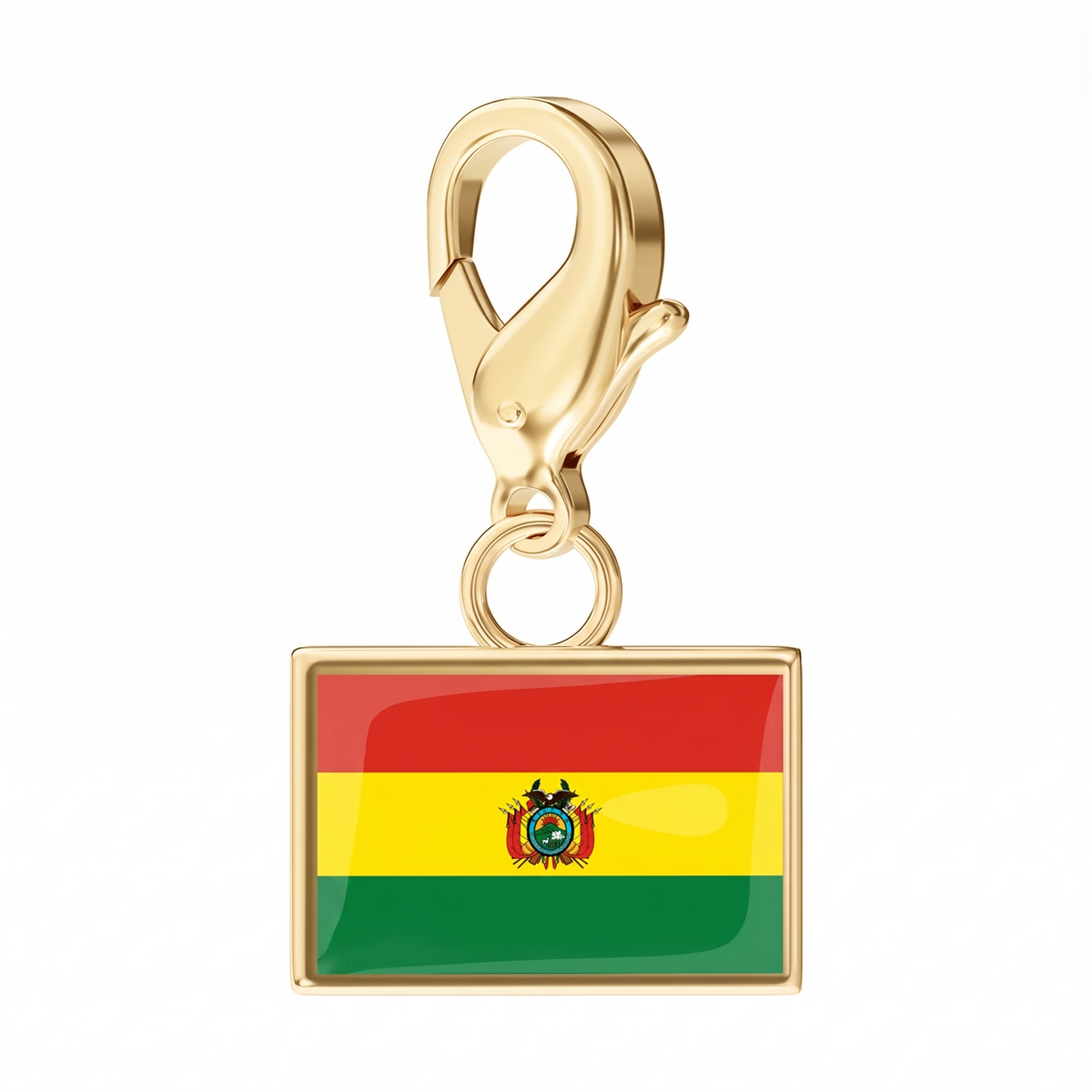 EveryPlace - 18K Gold Plated Flag Charms