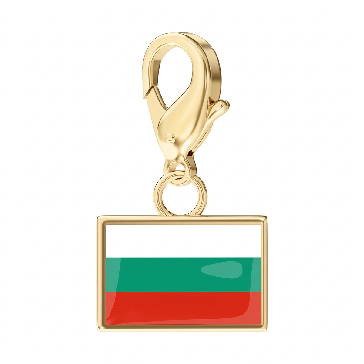 EveryPlace - 18K Gold Plated Flag Charms