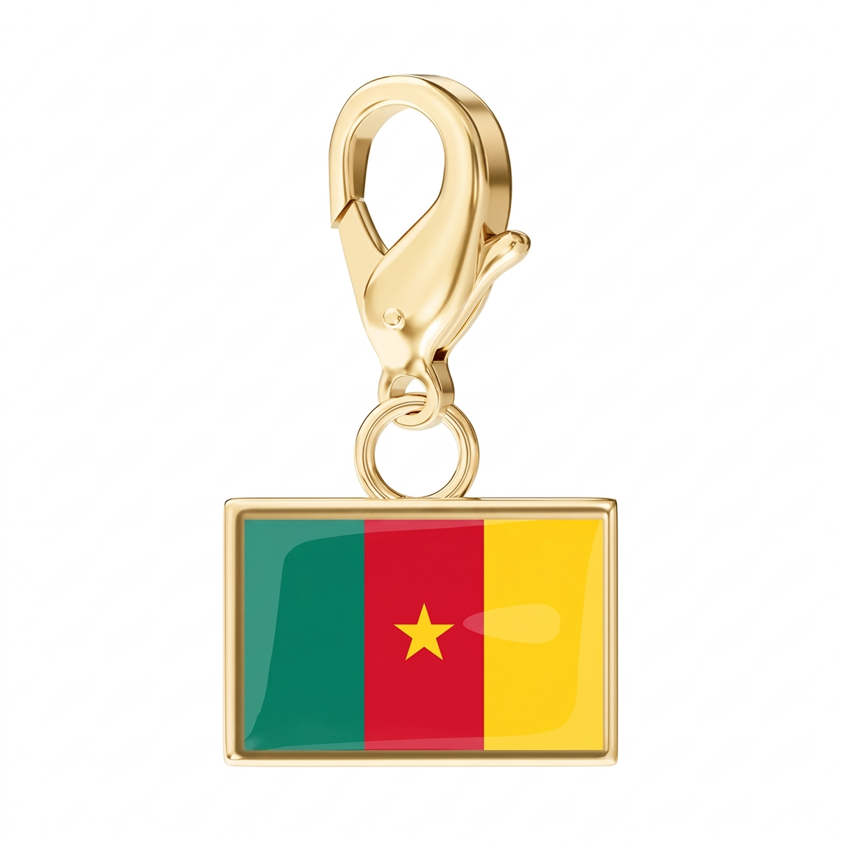 EveryPlace - 18K Gold Plated Flag Charms