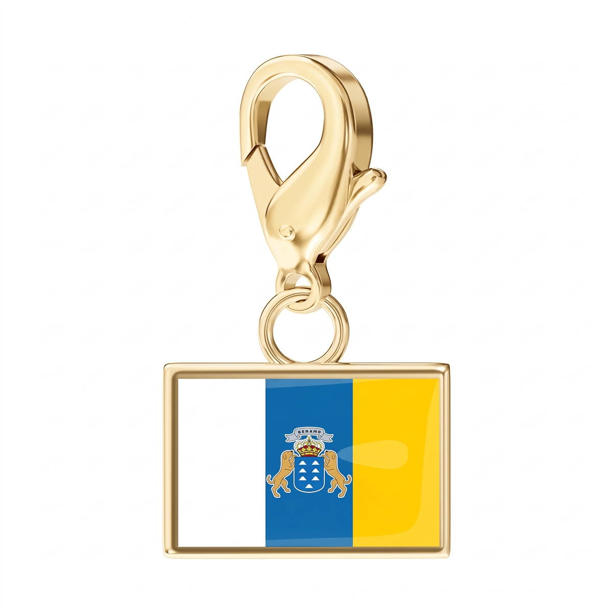 EveryPlace - 18K Gold Plated Flag Charms