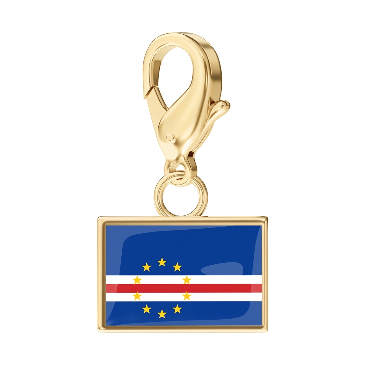EveryPlace - 18K Gold Plated Flag Charms
