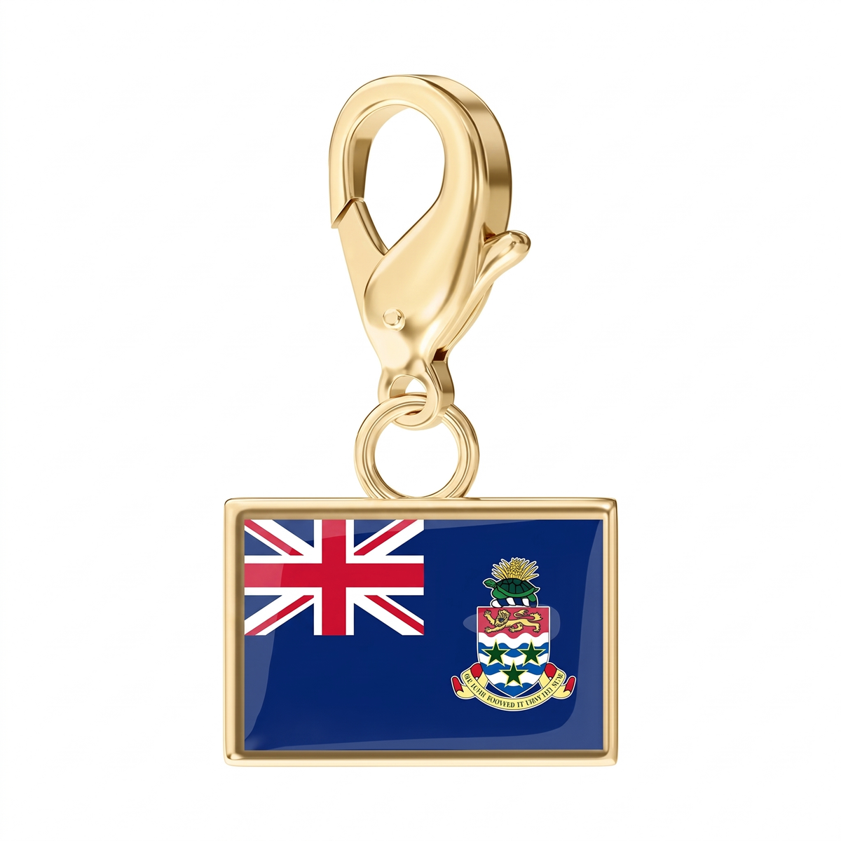 EveryPlace - 18K Gold Plated Flag Charms