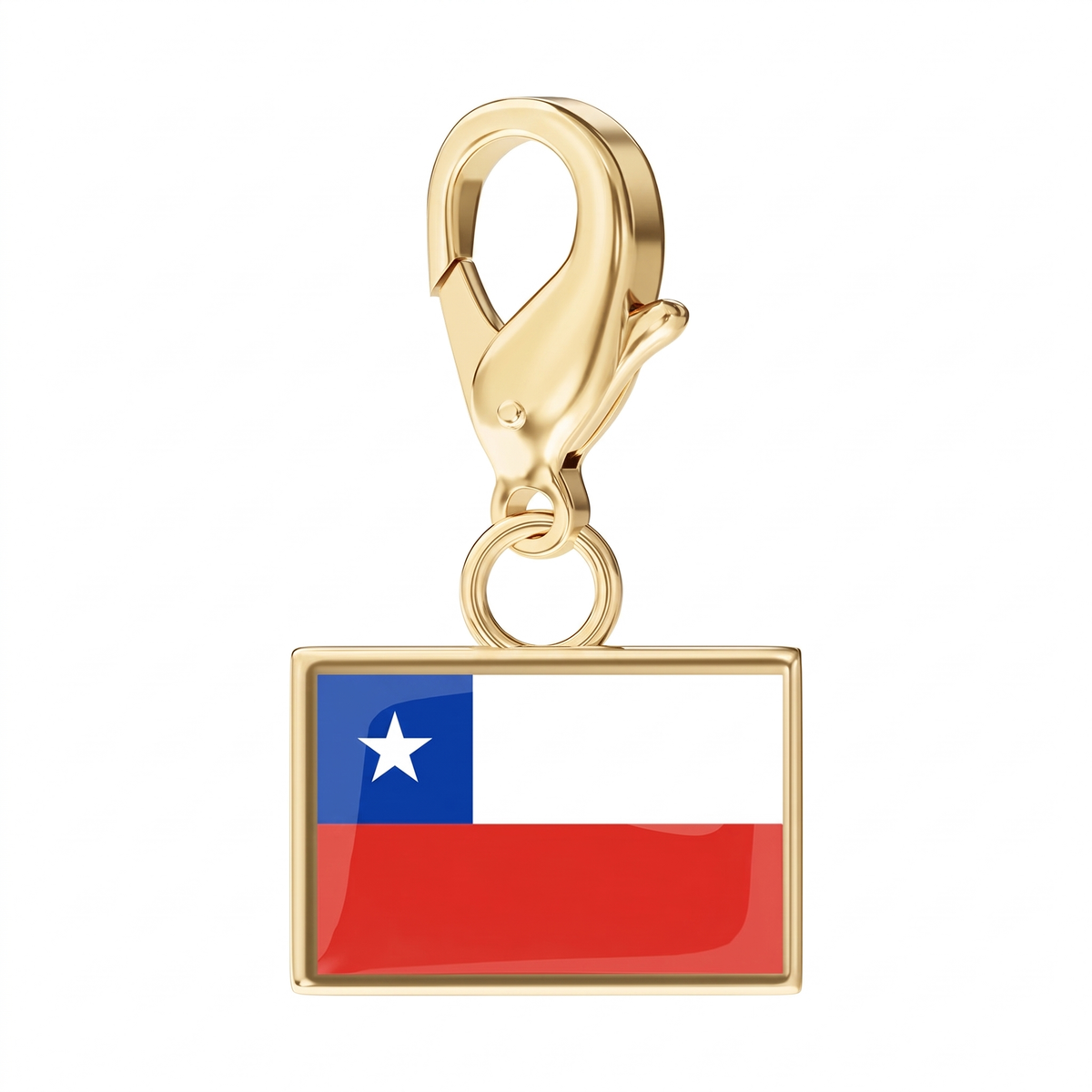 EveryPlace - 18K Gold Plated Flag Charms