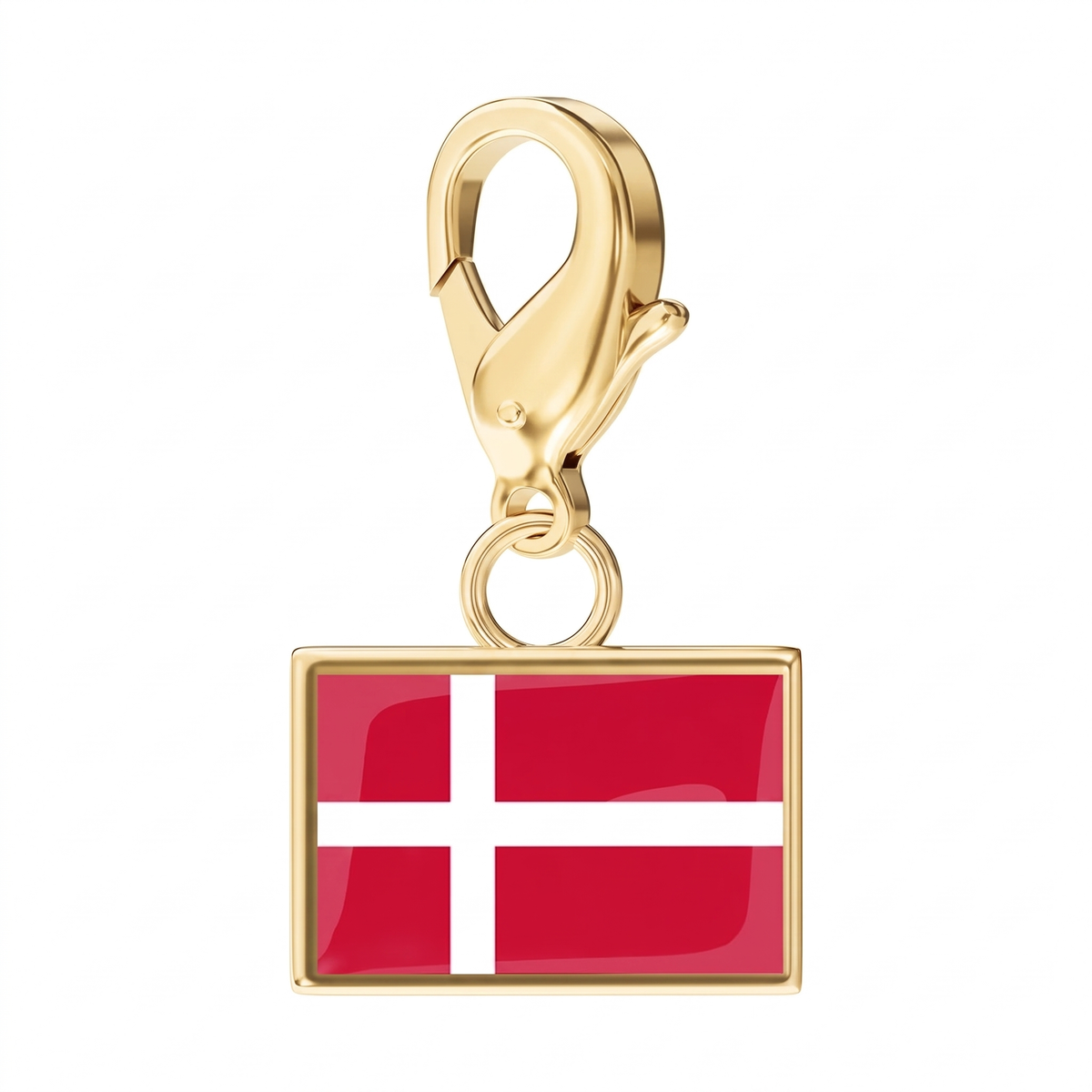 EveryPlace - 18K Gold Plated Flag Charms