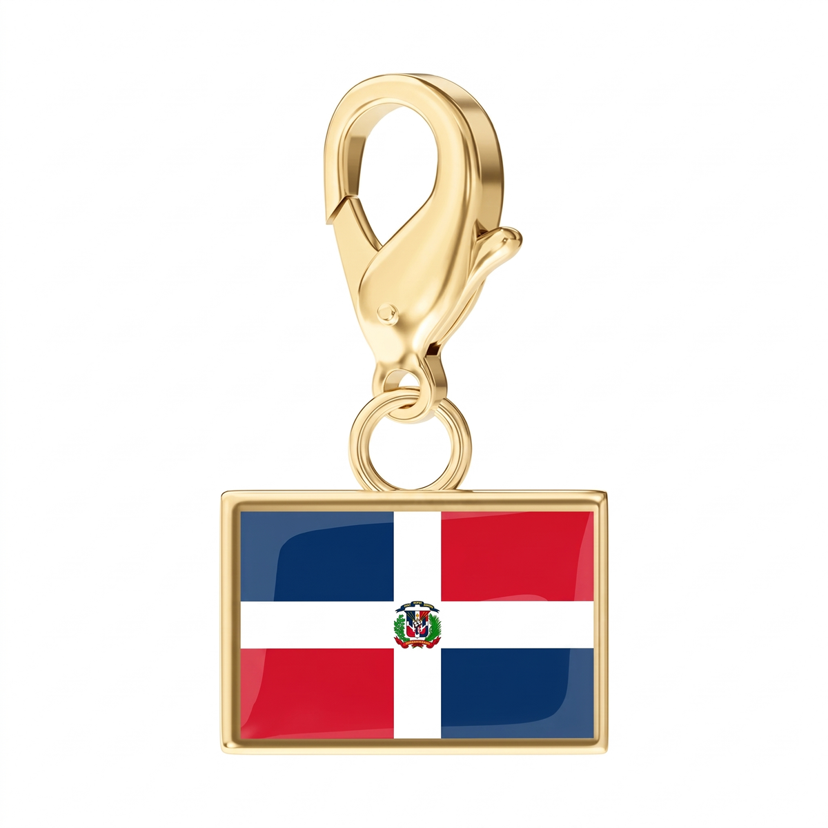 EveryPlace - 18K Gold Plated Flag Charms